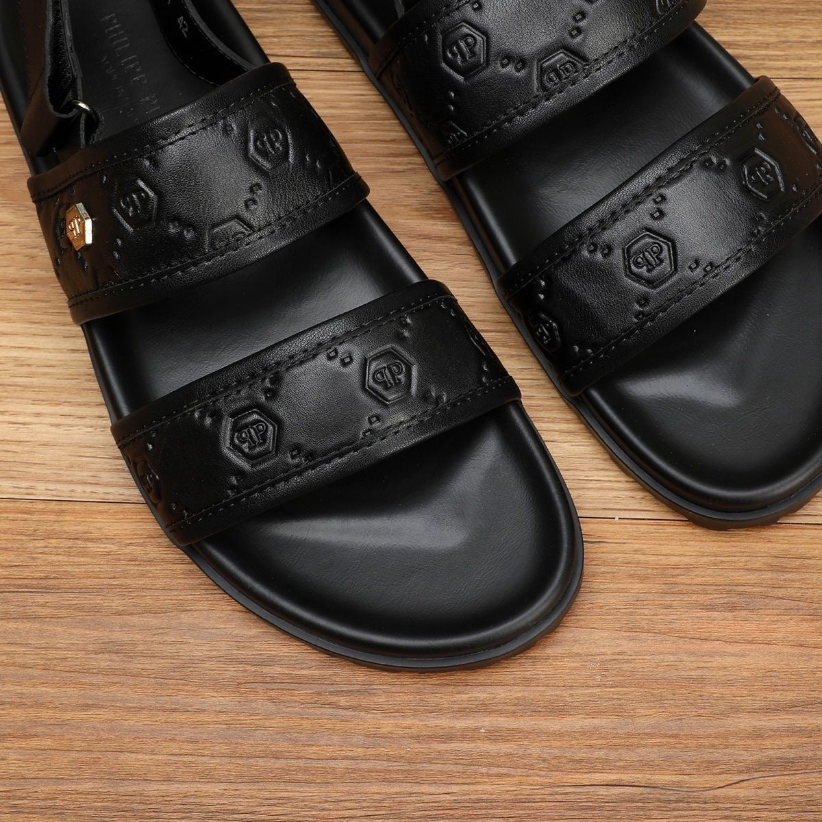 SOLA-PP Leather slippers