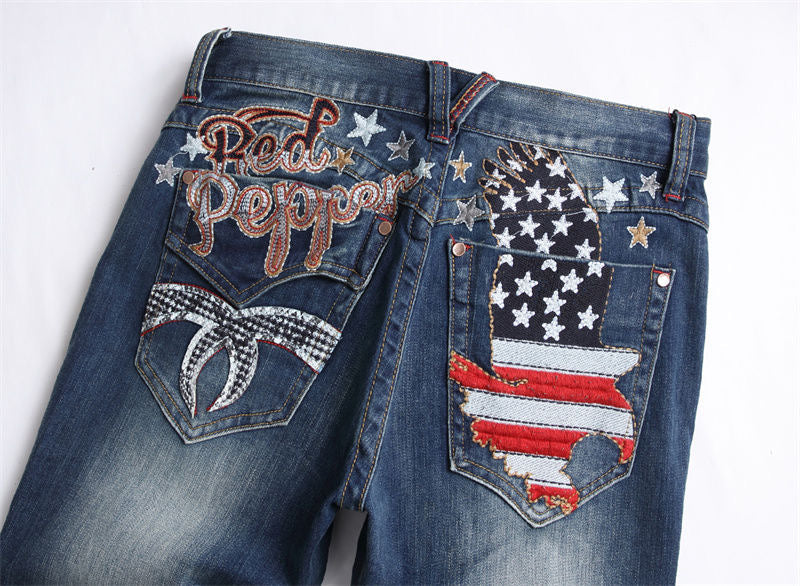 SOLA-PP Flag Jeans