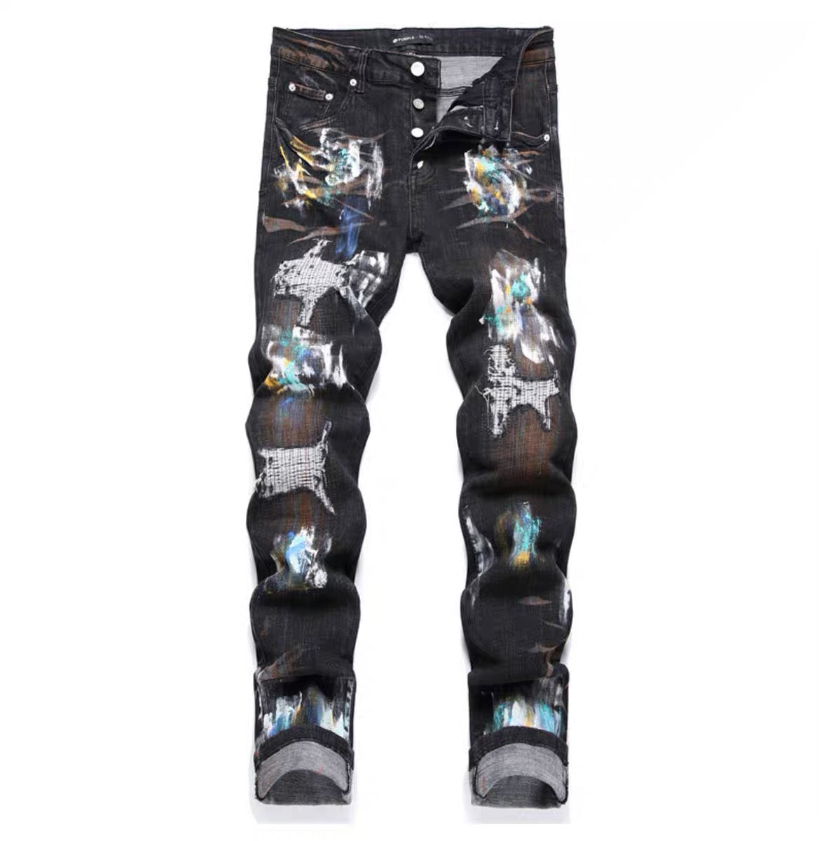 SOLA-PP Inkjet jeans