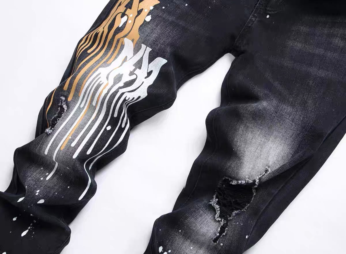 SOLA-PP Inkjet jeans
