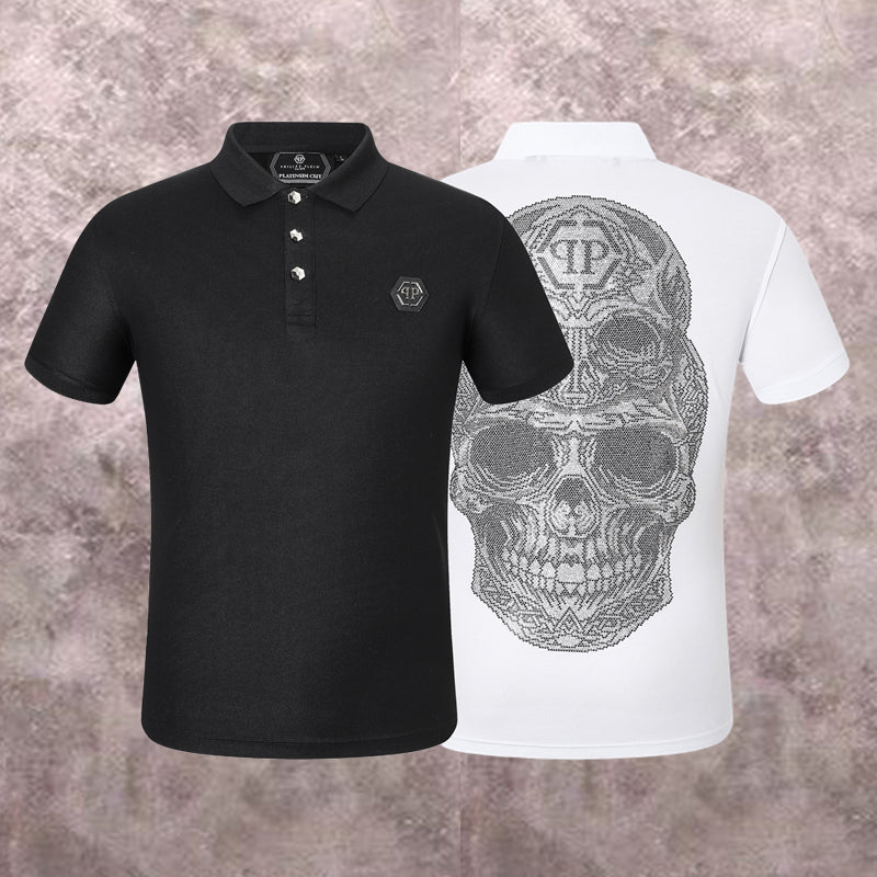 SOLA-PP skull Diamond Polo