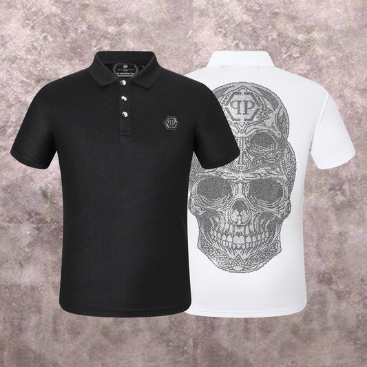 SOLA-PP skull Diamond Polo