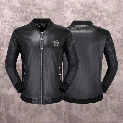 SOLA-PP Padded leather jacket