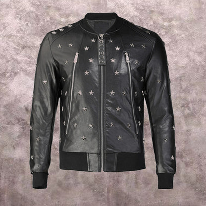 SOLA-PP leather jacket