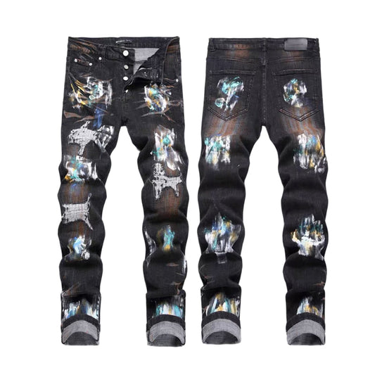 SOLA-PP Inkjet jeans