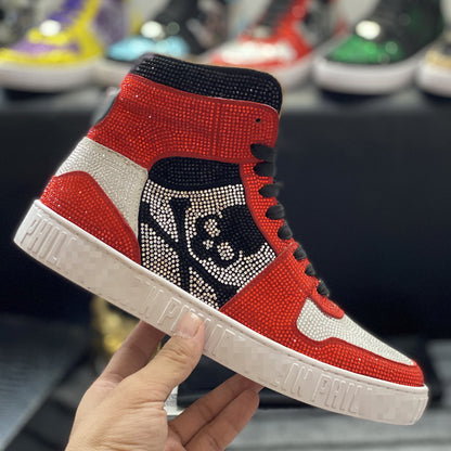 SOLA-PP High Top Leather shoes