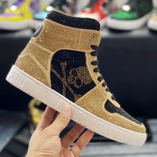 SOLA-PP High Top Leather shoes