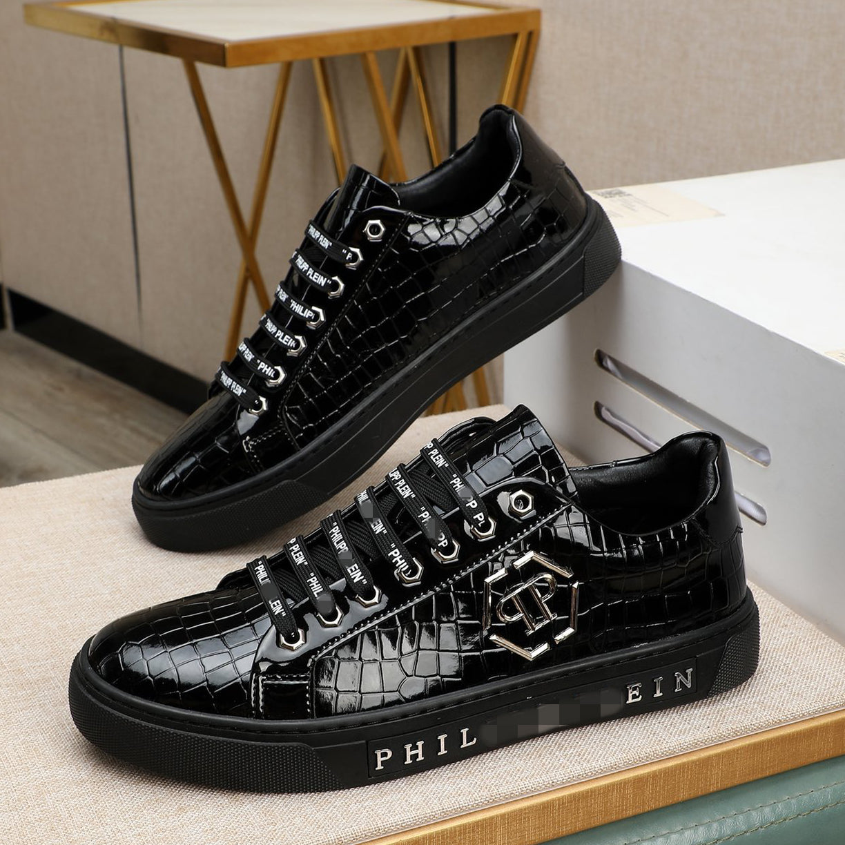 SOLA-PP Leather casual shoes