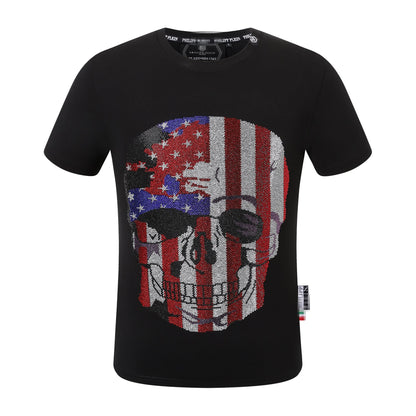 SOLA-PP skull diamond T-shirt