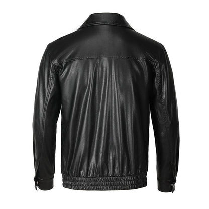 SOLA-PP Padded leather jacket