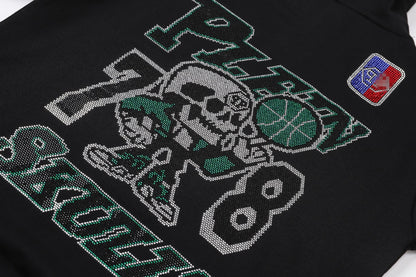 SOLA-PP skull Diamonds Hoodie