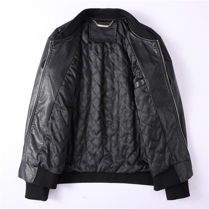 SOLA-PP Padded leather jacket