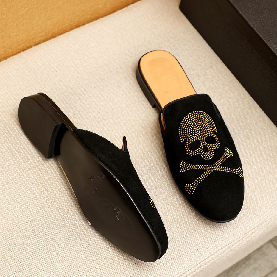 SOLA-PP Leather slippers