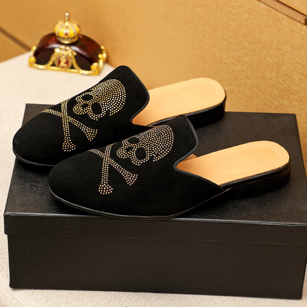 SOLA-PP Leather slippers