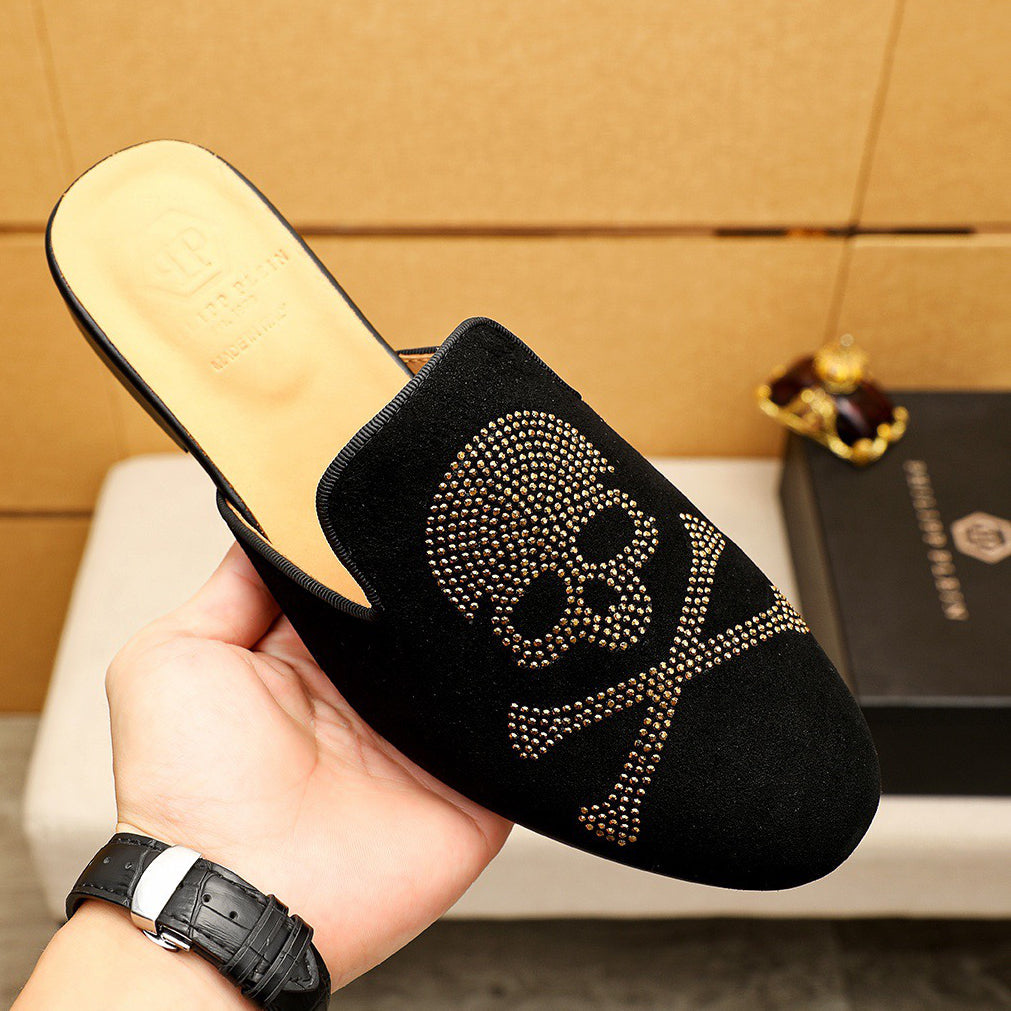 SOLA-PP Leather slippers