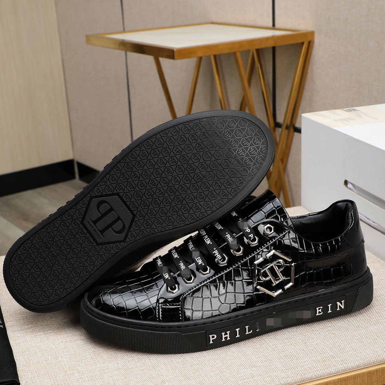 SOLA-PP Leather casual shoes