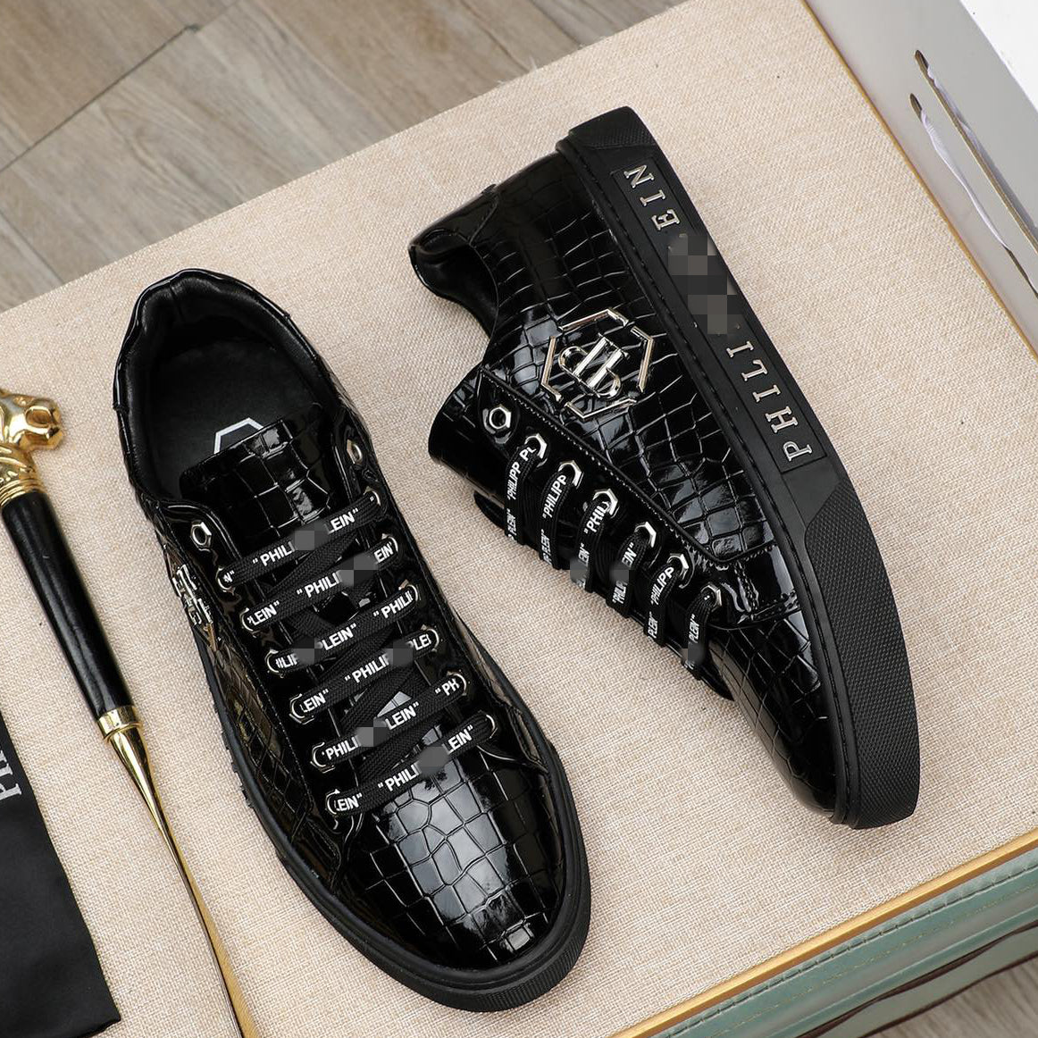 SOLA-PP Leather casual shoes