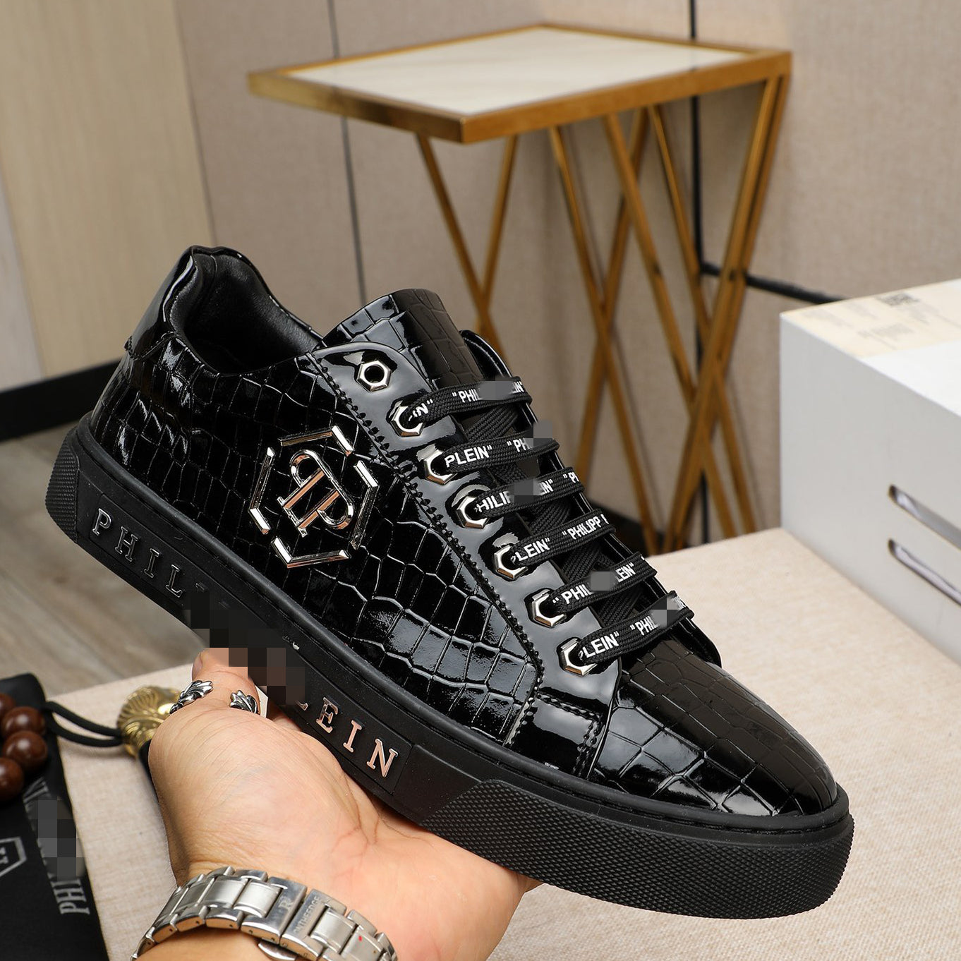 SOLA-PP Leather casual shoes