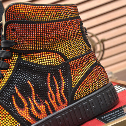 SOLA-PP High Top Leather shoes