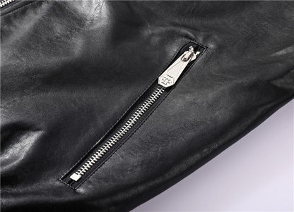 SOLA-PP Padded leather jacket
