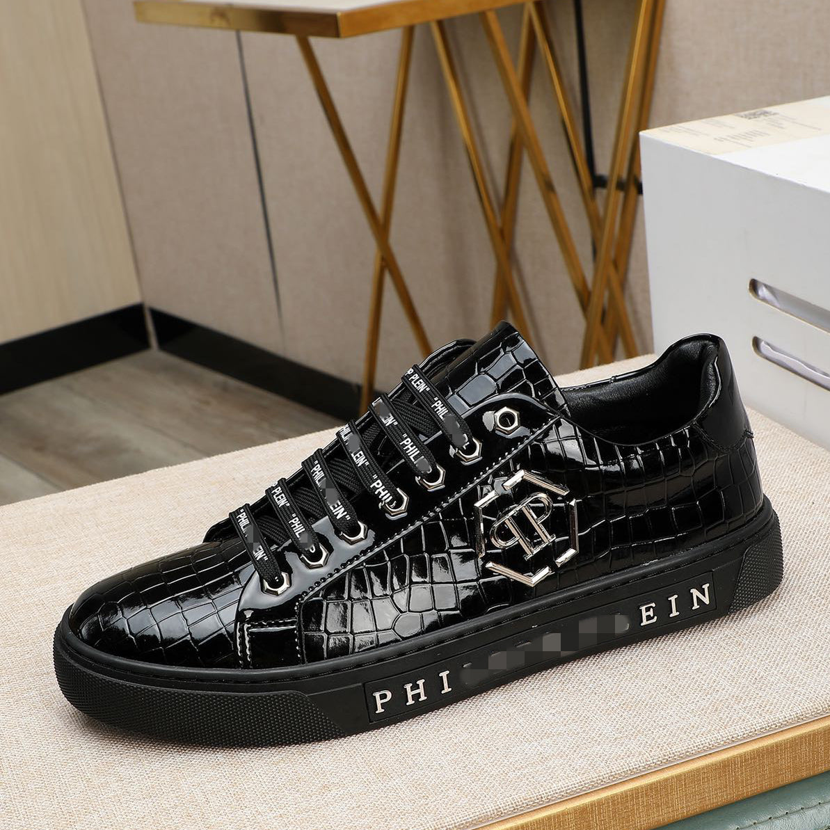 SOLA-PP Leather casual shoes